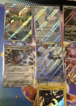Pokemon Tcg English AR Card Bundle Including EXs & S&M Holo - Image 2
