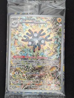 Pokemon TCG Magneton SVP 159 Surging Sparks SEALED Promo Card - Image 1