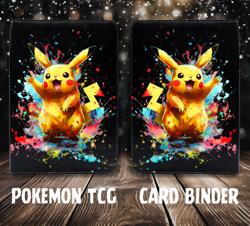 Pokemon Trading Card Binder - Pack of (3) - Image 1