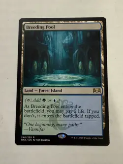 MTG Breeding Pool #246 Ravnica Allegiance Regular Rare Magic Card TCG CCG - Image 1