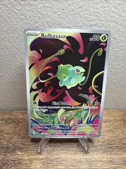 Pokemon Bulbasaur Holo Card Mega Evolution 133/132 ME01 - Image 1