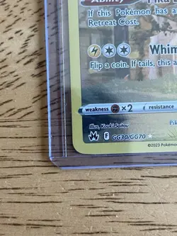 Pikachu GG30/GG70 Crown Zenith Galarian Gallery 2023 Pokemon TCG Card - Image 2
