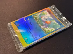 Mudkip Reverse Holo Black Star E-League Promo 010 Sealed Pack 16 Pokemon Cards - Image 1