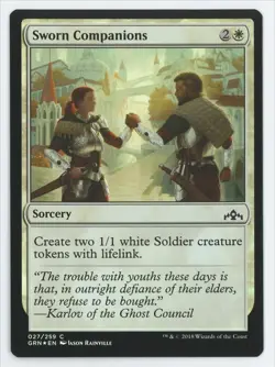 MTG Guilds of Ravnica Sworn Companions #27/259 Foil - Image 1