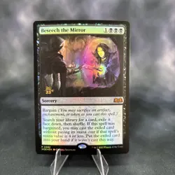 Beseech the Mirror Wilds of Eldraine Foil Pre-release Promo - Image 1