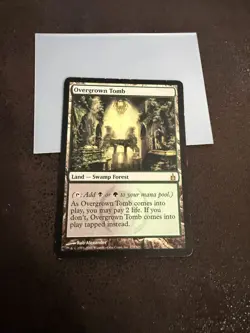 [1x] Overgrown Tomb Played, English Ravnica: City of Guilds MTG Magic - Image 1