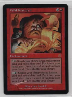MTG: Magic Apocalypse *Foil* Wild Research #2 - Image 1
