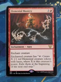 MTG Elemental Mastery - NM - Kamigawa: Neon Dynasty: Commander - Image 1