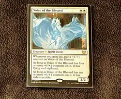 Magic The Gathering Voice Of The Blessed 044/277 Rare Non-Foil - Image 1
