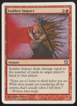 MTG 9th Edition Sudden Impact #222 Uncommon - Image 1