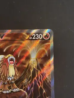 Entei V Crown Zenith Galarian Gallery Holo Ultra Rare Pokemon TCG GG36/GG70 NM - Image 3