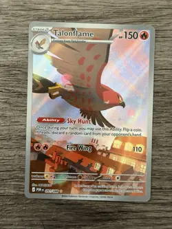 Pokemon TCG Perfect Order Talonflame 091/088 Illustration Rare Holo - Image 1