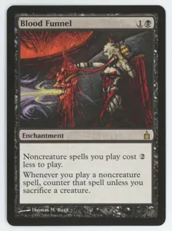 MTG Ravnica: City of Guilds Blood Funnel #77 Rare - Image 1