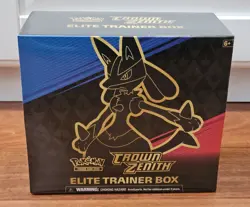 Pokemon Crown Zenith Elite Trainer Box ETB New! Factory Sealed! - Image 1