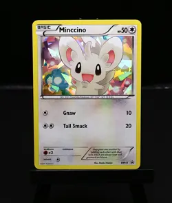 2011 POKEMON BLACK & WHITE PROMO - MINCCINO BW13 (Cracked Ice Holo) - Image 1