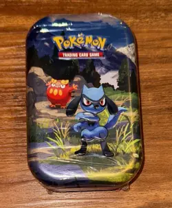 Pokemon Ascended Heroes Riolu Mini Tin New Factory Sealed - Image 1