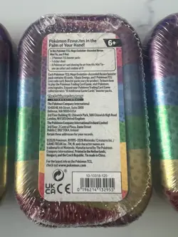 Pokemon TCG Mega Evolution Ascended Heroes Full Set Mini Tins Sealed X5 - Image 4