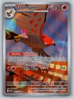 Talonflame 091/088 Pokemon TCG Perfect Order Holo NM Illustration Rare - Image 1