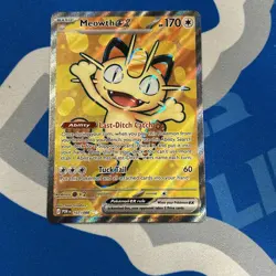 2026 POKEMON PERFECT ORDER MEOWTH EX 107/088 - Image 1