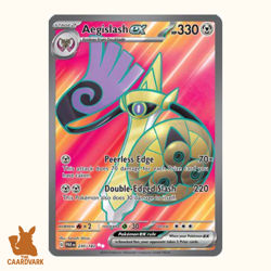 Aegislash Ex 230/182 Paradox Rift - Ultra Rare, Full Art, Holo | Pokemon TCG - Image 1