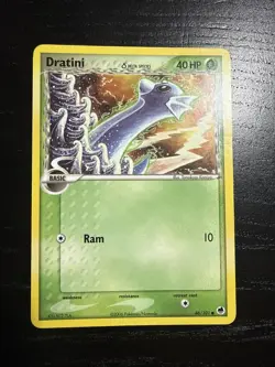 Dratini 46/101 Common Dragon Frontiers Pokemon Moderately Played - Image 1
