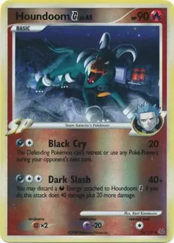 1x Houndoom [G] - 50/127 - Uncommon - Reverse Holo Moderately Played Pokemon Pla - Image 1