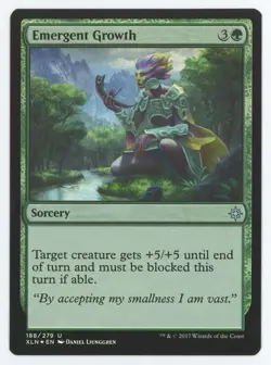 MTG Ixalan Emergent Growth #188 FOIL Uncommon - Image 1