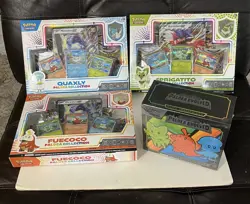 Nintendo Pokemon TCG Scarlet & Violet - Paldea Evolved Elite Trainer Box + 3 Box - Image 1