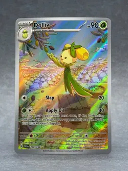 Pokemon - 200/198 Dolliv SV01 Scarlet & Violet Illustration Rare Holo Full Art - Image 1