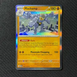 Machamp 068/165 Holo Scarlet & Violet 151 Pokemon English Near Mint - Image 1