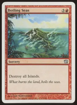 MTG 9th Edition Boiling Seas #178 Uncommon - Image 1