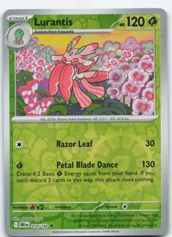 Lurantis 014/182 Uncommon Reverse Holo SV10: Destined Rivals NM Pokemon - Image 1