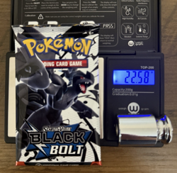 Pokemon TCG: Black Bolt - English Booster Pack SEALED - 22.58g - Image 1