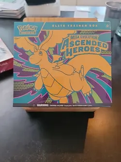 Ascended Heroes Pokemon TCG ETB Elite Trainer Box Brand New Sealed But Teared - Image 1