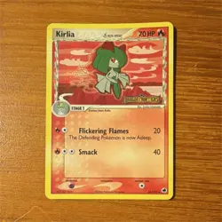 Pokemon TCG Kirlia Delta Species Dragon Frontiers Reverse Holo 33/101 70 HP Eng… - Image 1