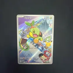 Pokemon Turtwig 040 - First Partners Black Star Promo - Full Art Holo - Mint - Image 2