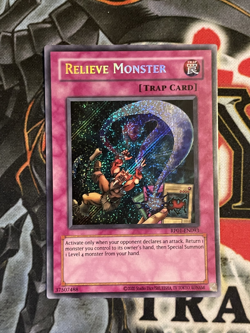 Yugioh 1x Relieve Monster Secret Rare RP01-EN093 Retro Pack 1 2020 Reprint NM - Image 1