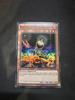 ITALIAN Yugioh Lonefire Blossom FUEN-EN046 1st Edition Super Rare Nm - Image 1