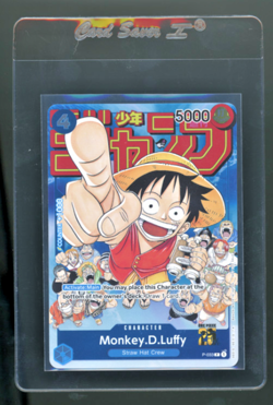 2023 Monkey.D.Luffy P-033 English Event Pack Vol. 2 One Piece Promo - NM- Read - Image 1