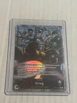 One Piece Adventure On Kami’s Island Krieg OP15-001 Leader Alt Art English - Image 1