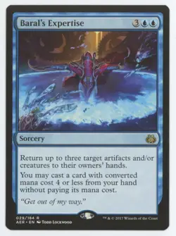 MTG Aether Revolt Baral's Expertise #29 Rare - Image 1