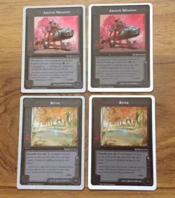 4 Middle Earth CCG Wizards Limited Cards inc Arouse Minions. Free UK Postage - Image 1
