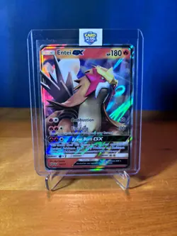 Entei GX - 10a/73 - Pokemon Sun & Moon Promo Alternate Ultra Rare Card NM - Image 1