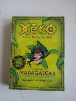Xeko, Mission: Madagascar, New Open Box, 2-Player Trading Card Game, Starter Set - Image 1