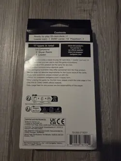 One Piece Card Game Zoro & Sanji ST-12 Starter Deck ENG Brand New Sealed - Image 2