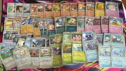 Pokemon Tcg English 151 Bundle of 53 Reverse Holo Cards - Image 1