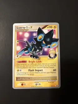 Pokemon TCG Luxray GL LV. X 109/111 World Championships 2009 MP Card - Image 1