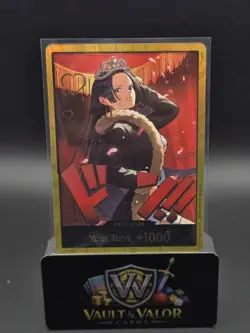 Boa Hancock Gold Frame DON ONE PIECE Card Game Heroines Edition EB-03 English - Image 1