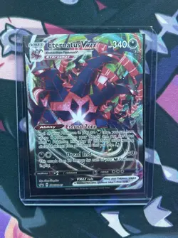 Eternatus VMAX SWSH045 Holo SWSH: Sword & Shield Promo Cards Pokemon Card - Image 1