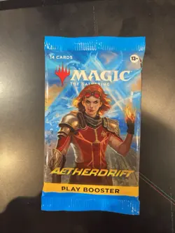 Magic The Gathering Aetherdrift sleeved Play Booster - Image 1